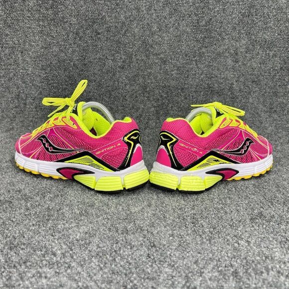 Saucony Ignition 4 Running Shoes Women's Size 10 Pink Yellow Athletic Training - Picture 7 of 12